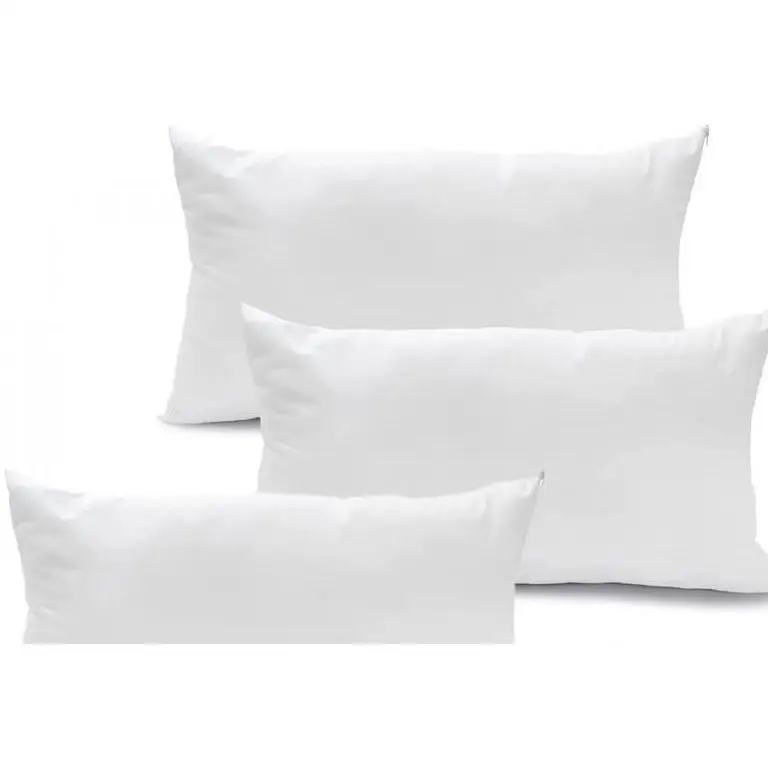 Unit or pack of 3. Filling decorative cushion rectangular 30x50 cm hollow fiber.