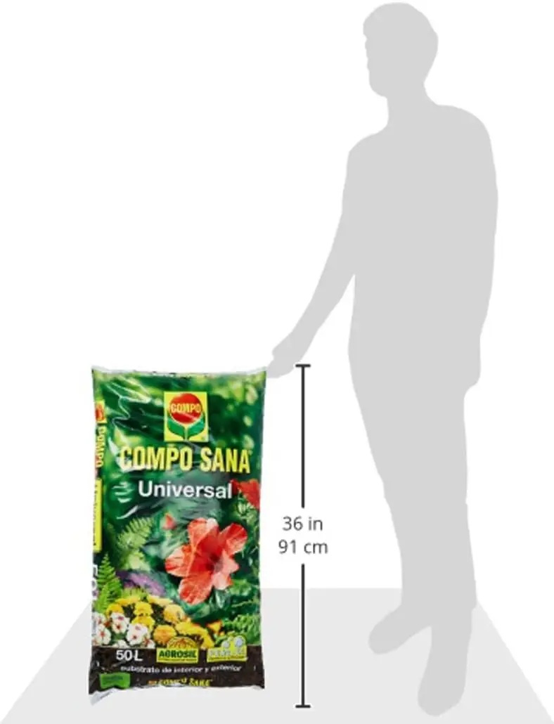 Healthy Compo universal substrate for plants 50L. #2