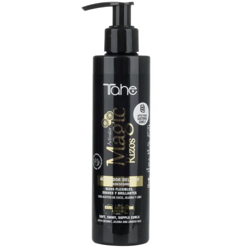 Tahe Activador de rizos Magic Rizos Antiencrespamiento Método Curly (TOP VENTAS)