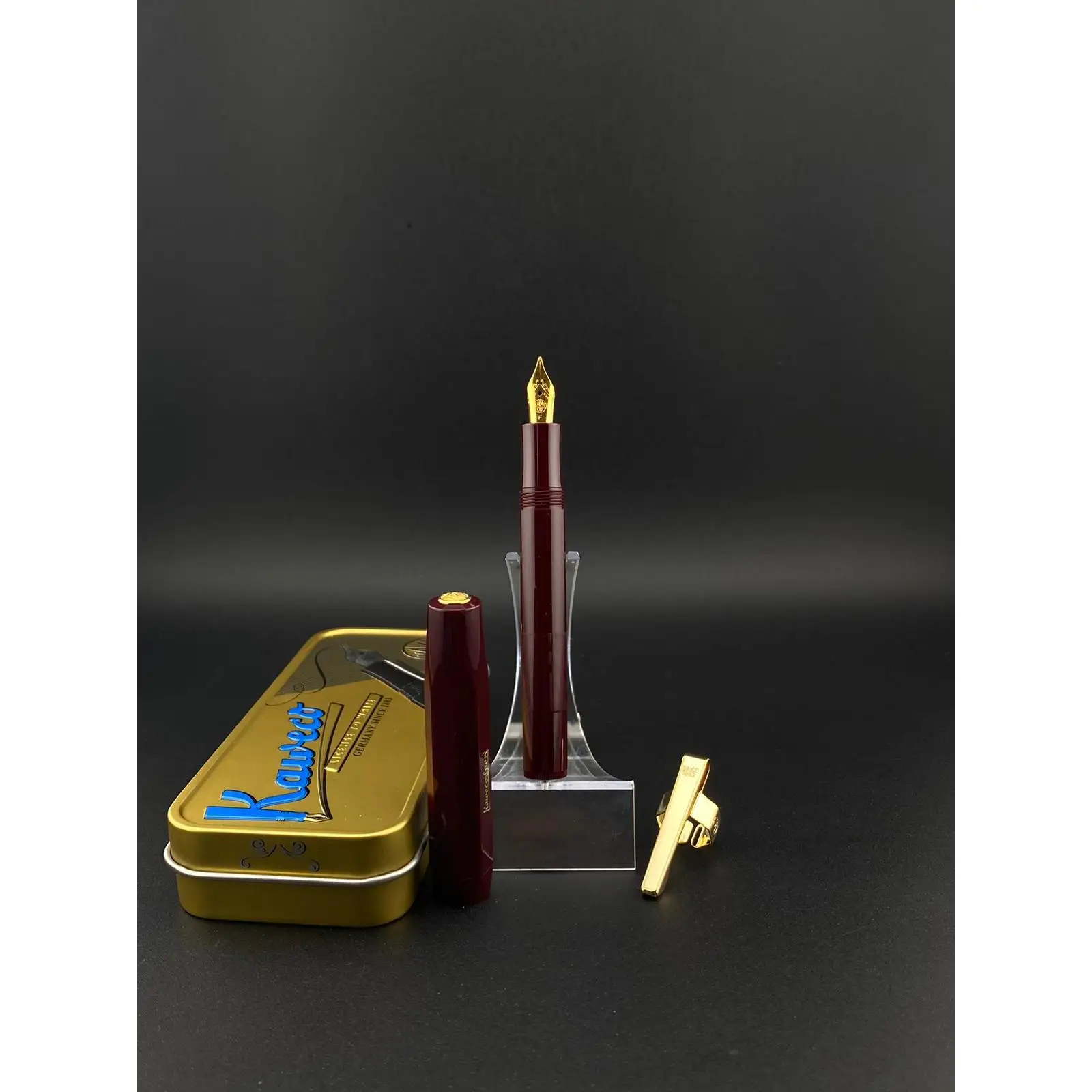 Pluma Estilográfica Kaweco Sport Guilloche Burdeos