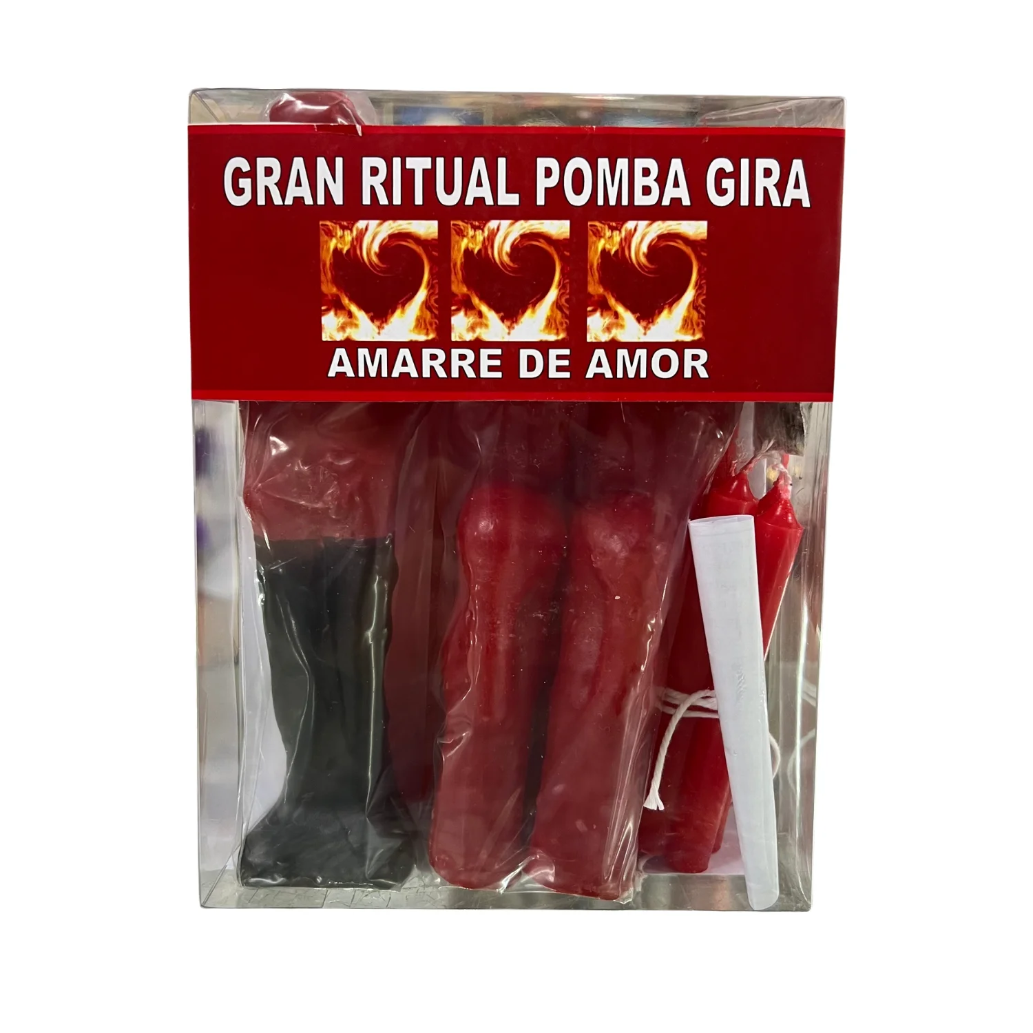 THE BUBBLE SHOP - Gran Ritual de Pomba Gira para Amarre de Amor - Rito con Vela Roja y Negra