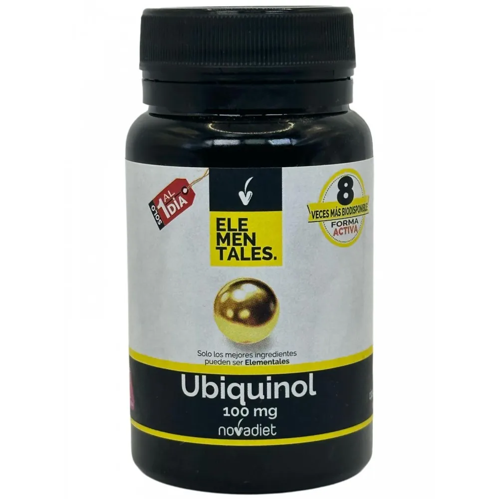 Ubiquinol 100mg - Elementales de Novadiet