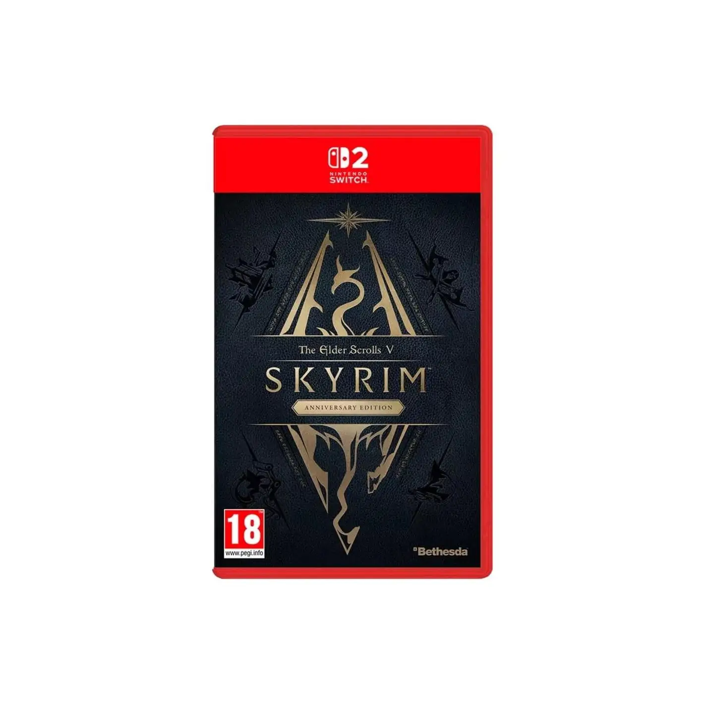 the elder scrolls v skyrim anniversary edition - version espana - switch 2