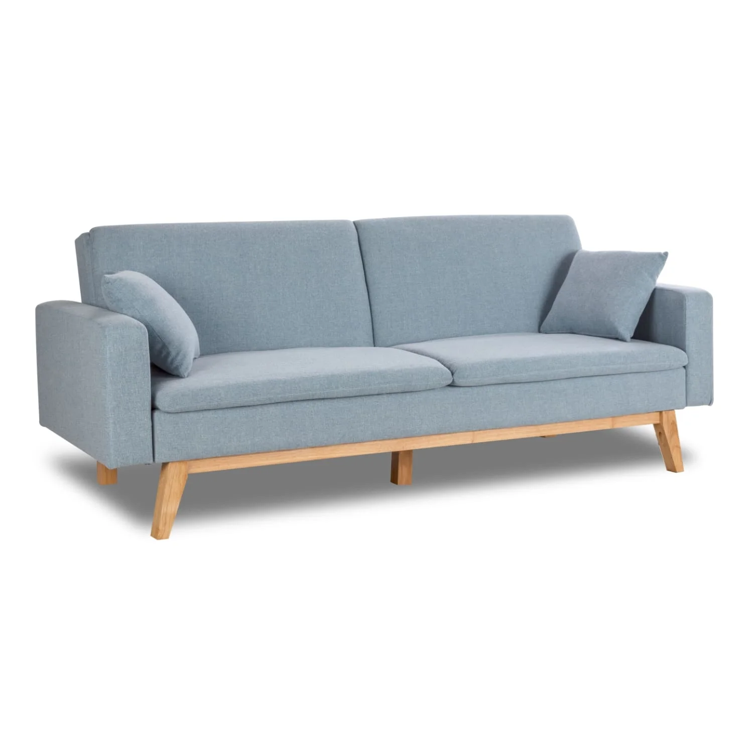 Nalui Sofá Cama Reine Azul Celeste 3 Plazas