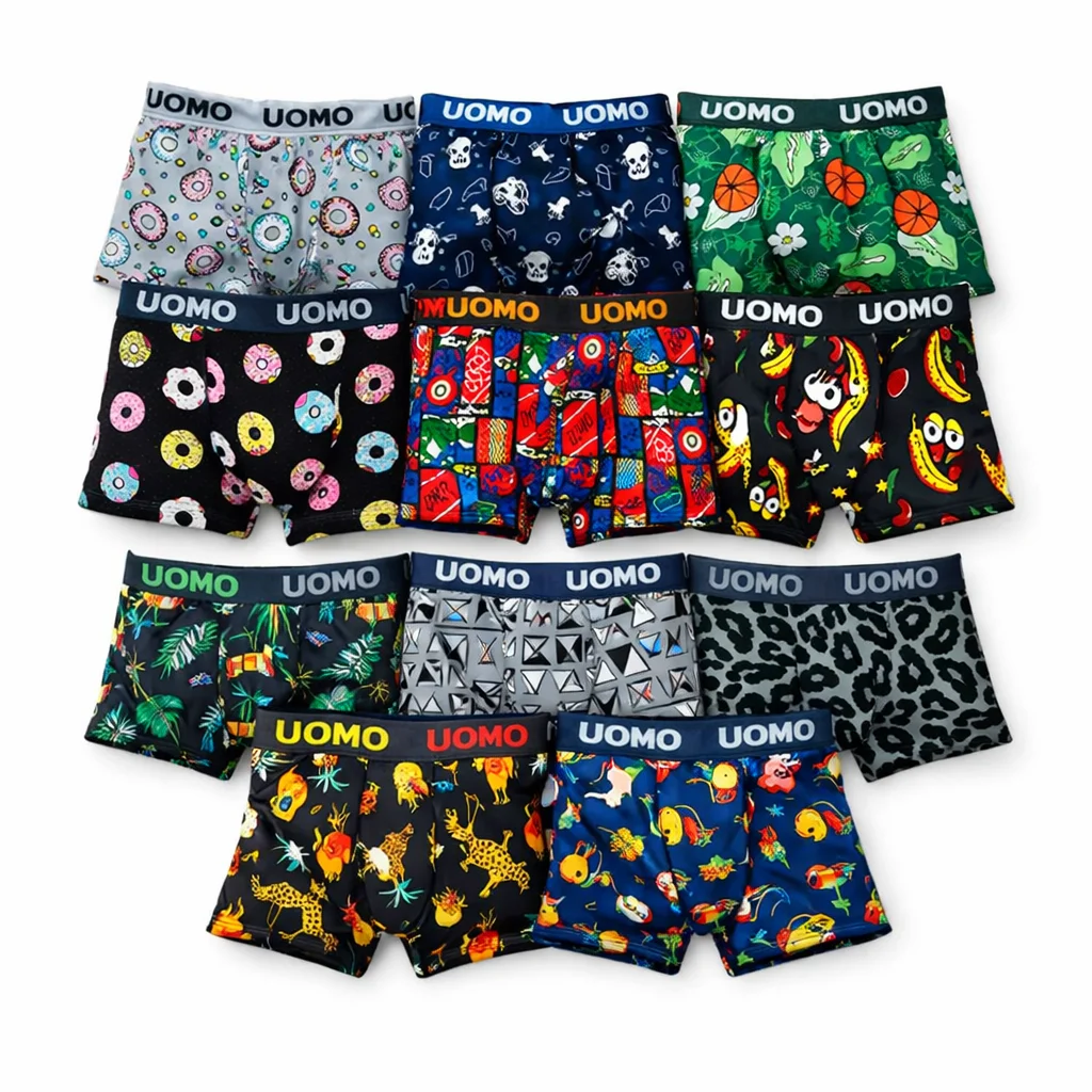 Pack 10 calzoncillos boxer para hombre | 95% algodón, 5% elastano 🩲