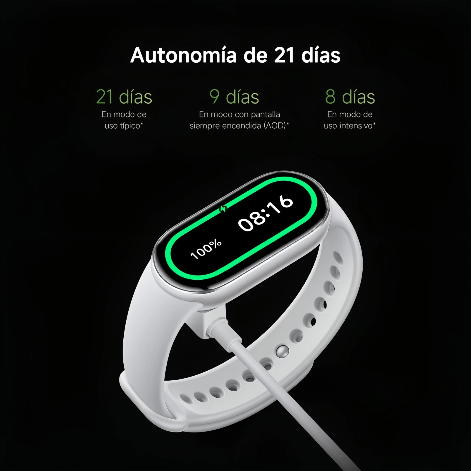 Xiaomi Smartband 10 – Pantalla AMOLED 1.72”,HyperOS 2.0,Monitorización Salud/Sueño,150+ Modos Deportivos,5ATM,Carga Rápida 5
