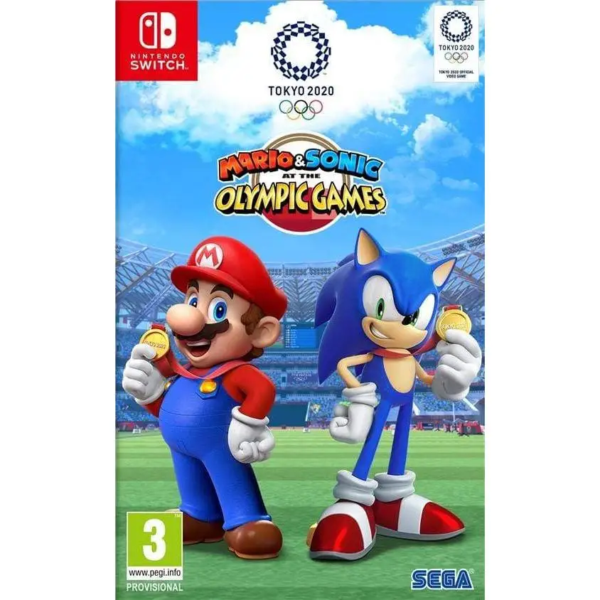 Mario y Sonic JJOO Tokyo 2020 (Importacion UK) - Nintendo Switch - Nuevo precintado - PAL España