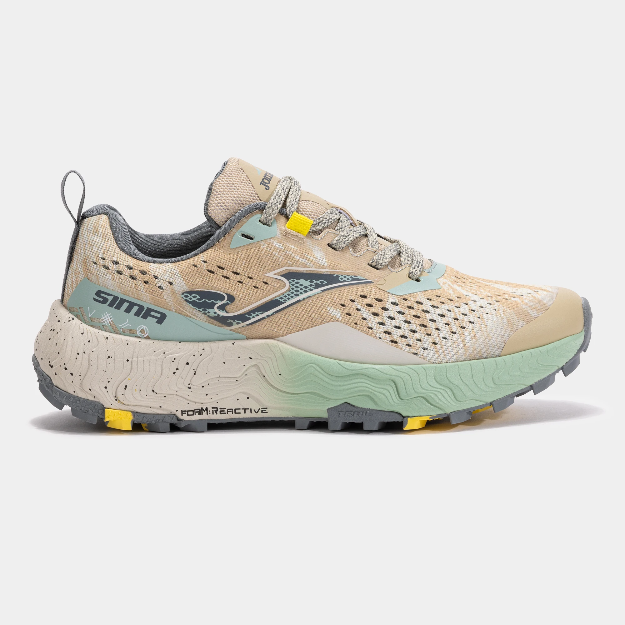 Zapatilla Trekking Mujer Joma Sima 2525 Beige Resistente