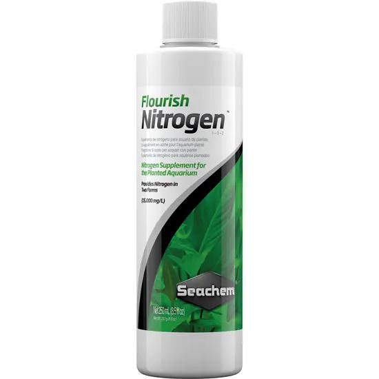 Seachem Laboratories Inc Abono de Nitrógeno Flourish Nitrogen 250 para Plantas de Acuario –