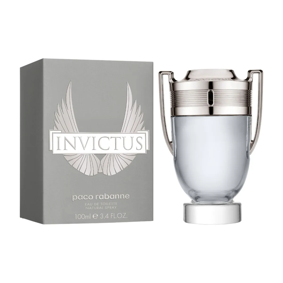 100ml Paco Rabanne Invictus Eau de Toilette for men