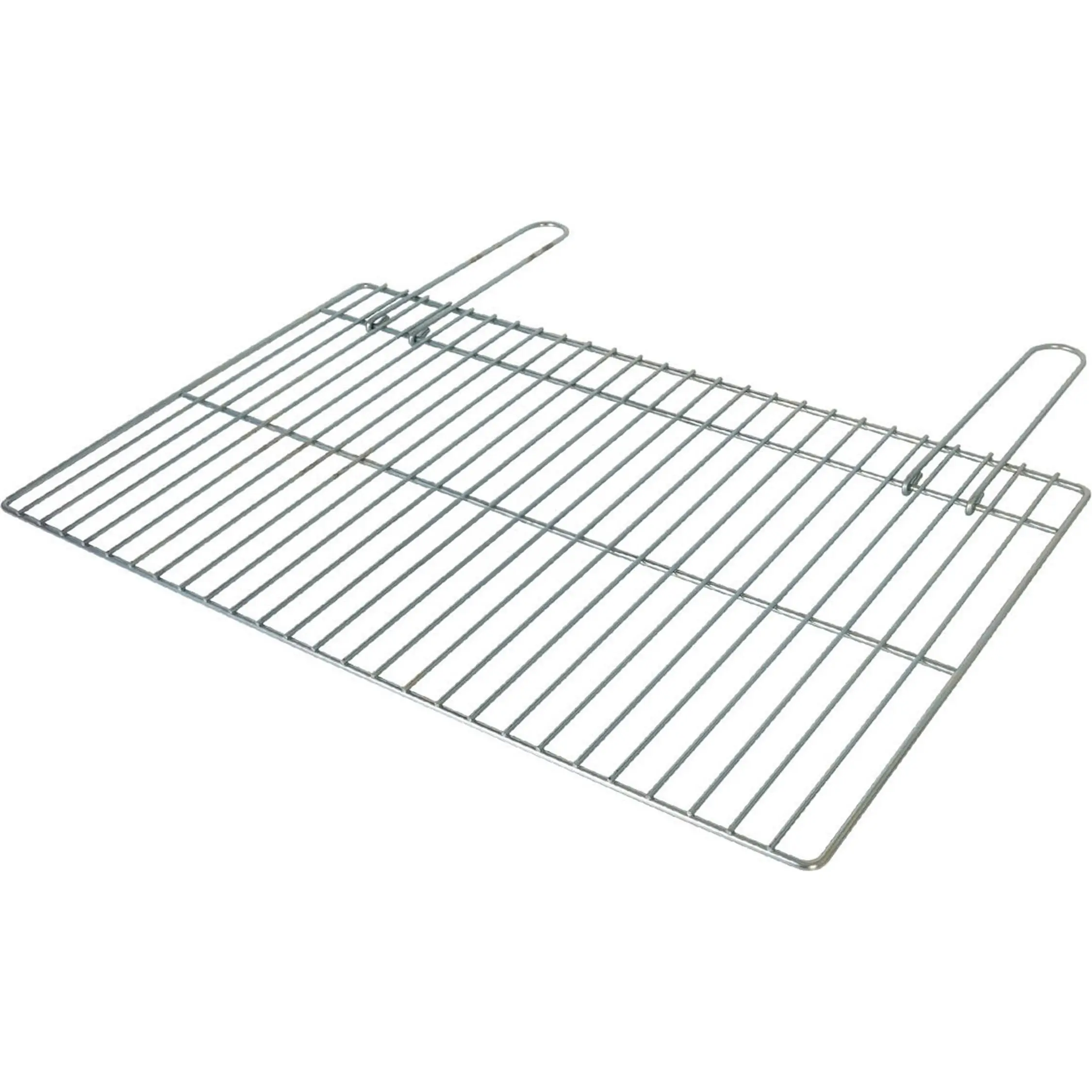 Algon - Parrilla Barbacoa Simple Zincada - Resistente, Duradera y Fácil de Limpiar - Portátil y Compacta - Ideal para Carnes y Pescados - Versátil para Exteriores
