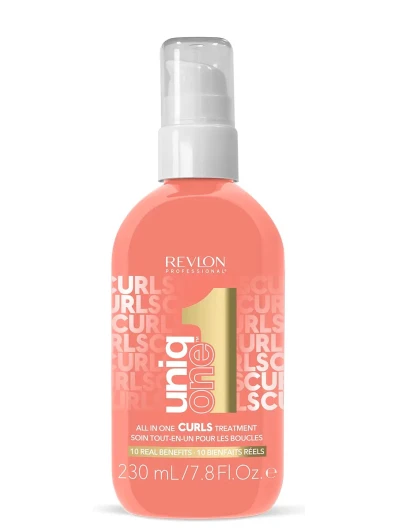 Tratamiento Sin Aclarado Cabello Rizado Uniq One Revlon Professional