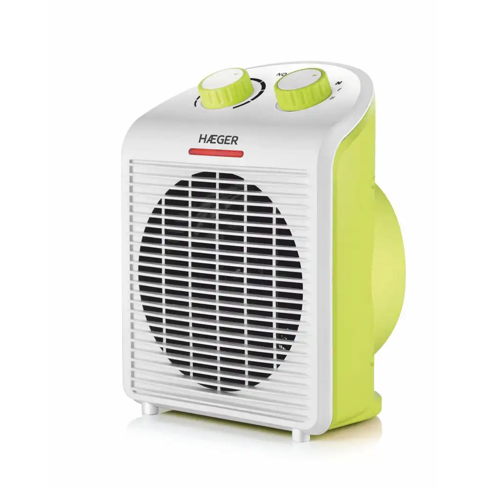 Haeger - FH-200.010A electric heater indoor green white 2000 W electric fan