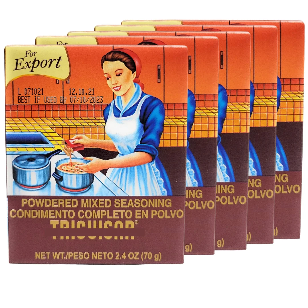 Triguisar Condimento Colombiano completo en polvo 70g - Pack 5 Unidades