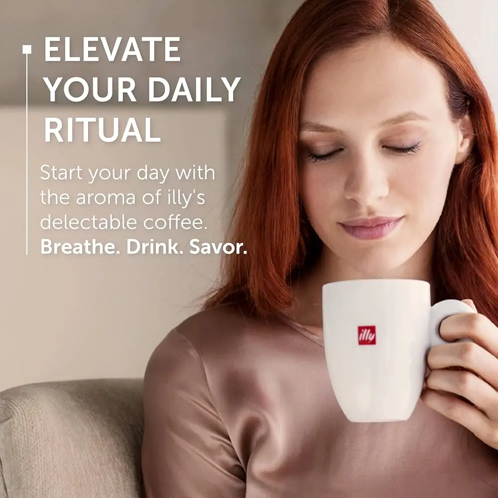 Illy 6 pack decaffeinated coffee beans 250 grs - qumir