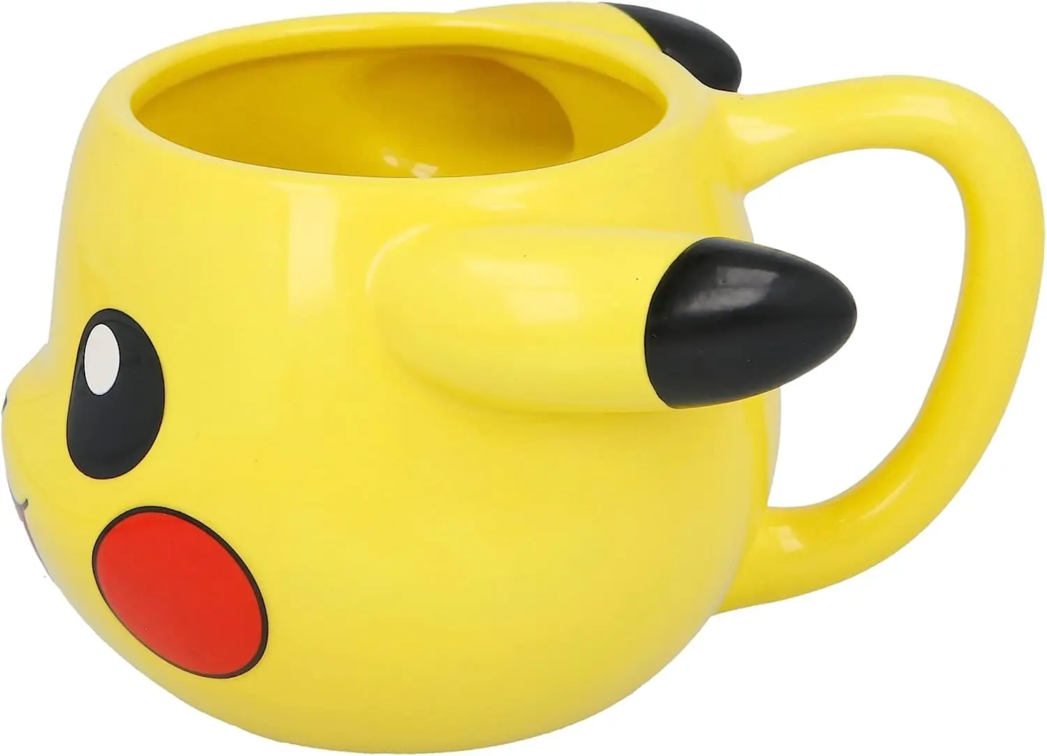 Pokemon Pikachu 3D Ceramic Mug 500ml Gift Box - Pottery Breakfast Cup for Coffee, Unique Anime Mug