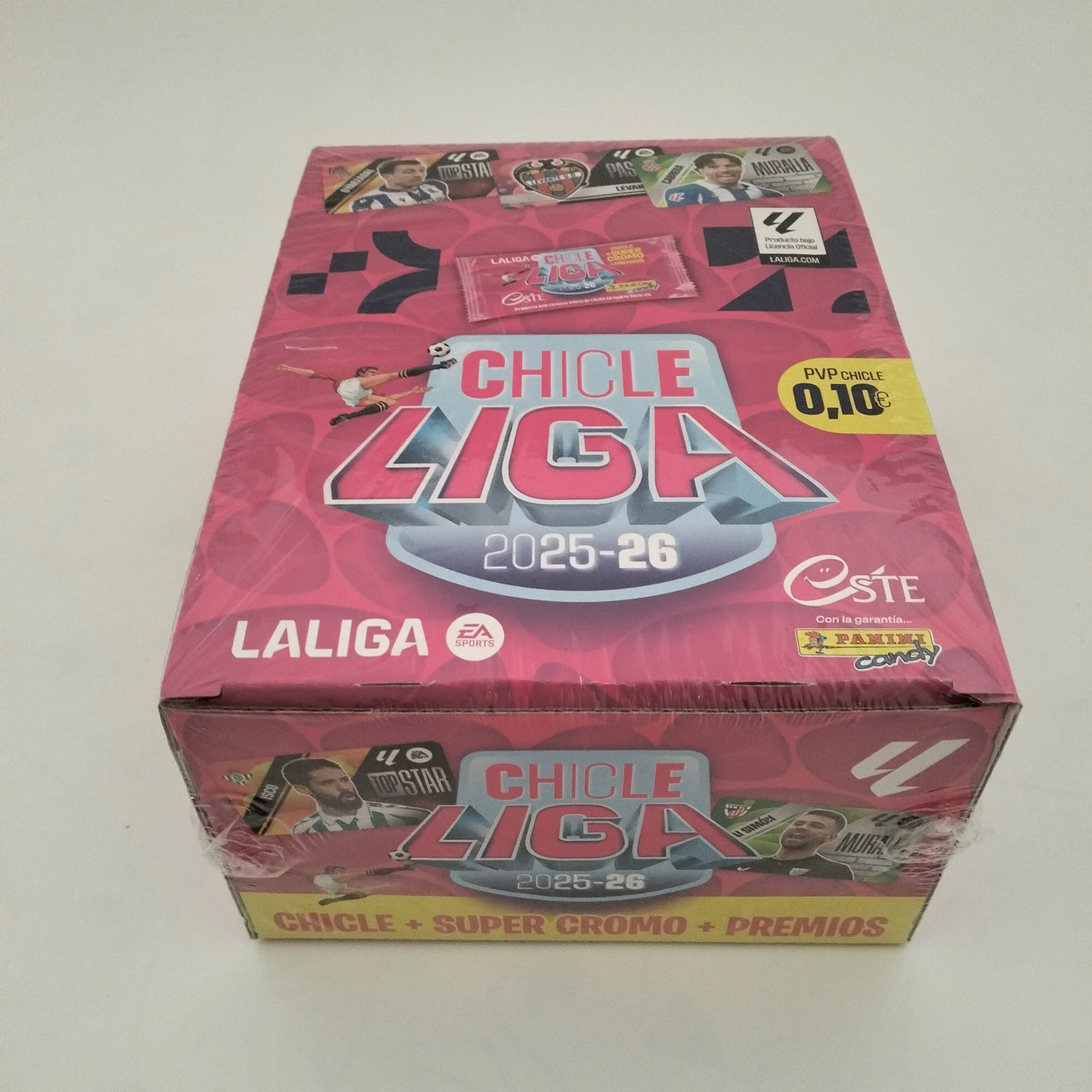 Panini gums of the league 2025-26 box 150 gums