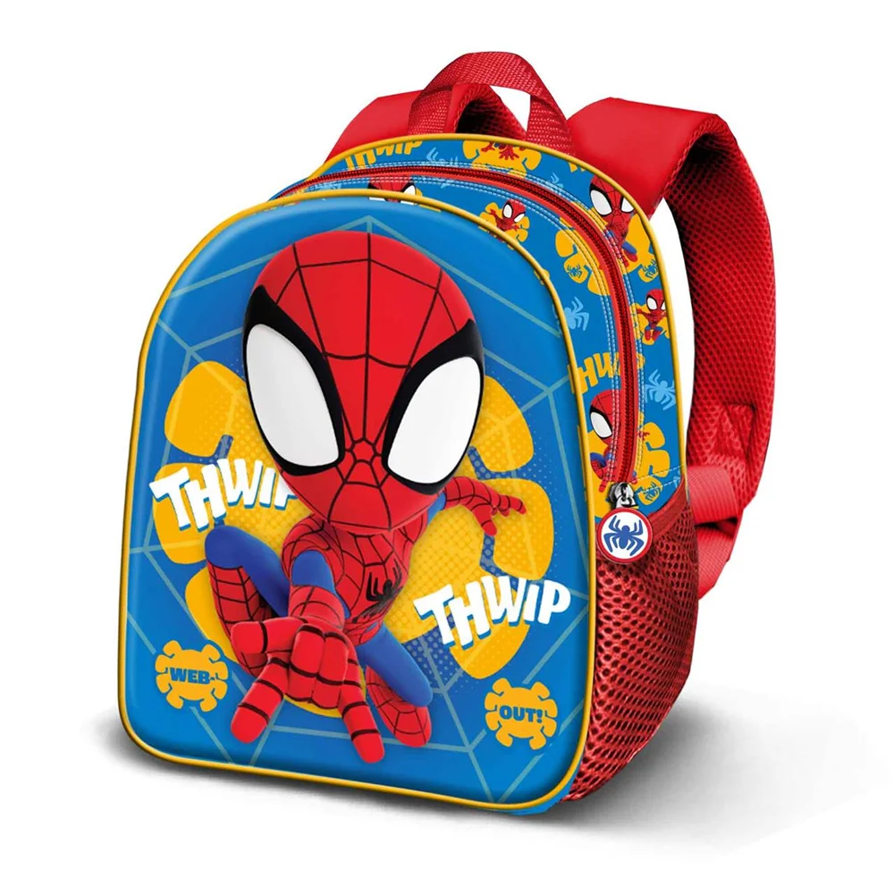 Cyp Brands Mochila 3D Web Out Spiderman Marvel 31Cm - Imagen 3