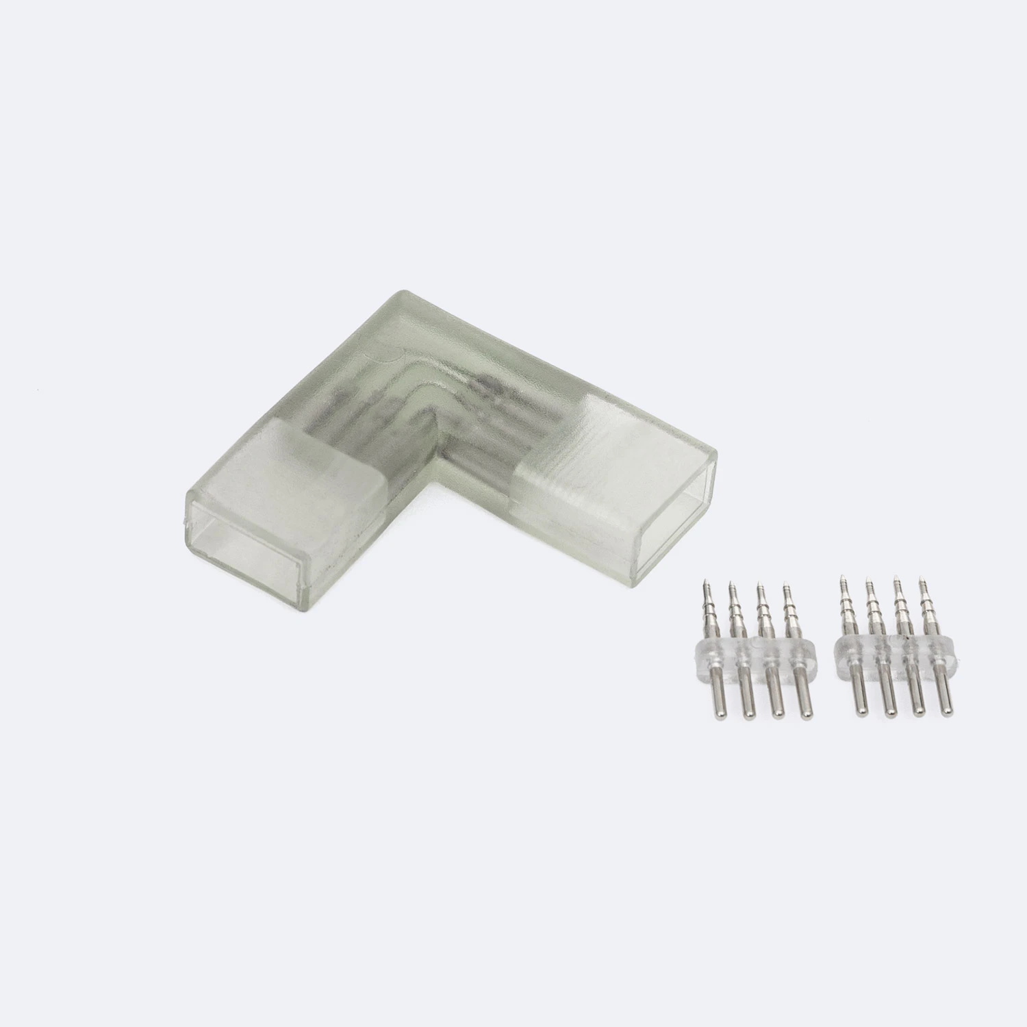 Ledkia Conector esquina para Tira LED RGB 220V AC SMD IP65 RGB