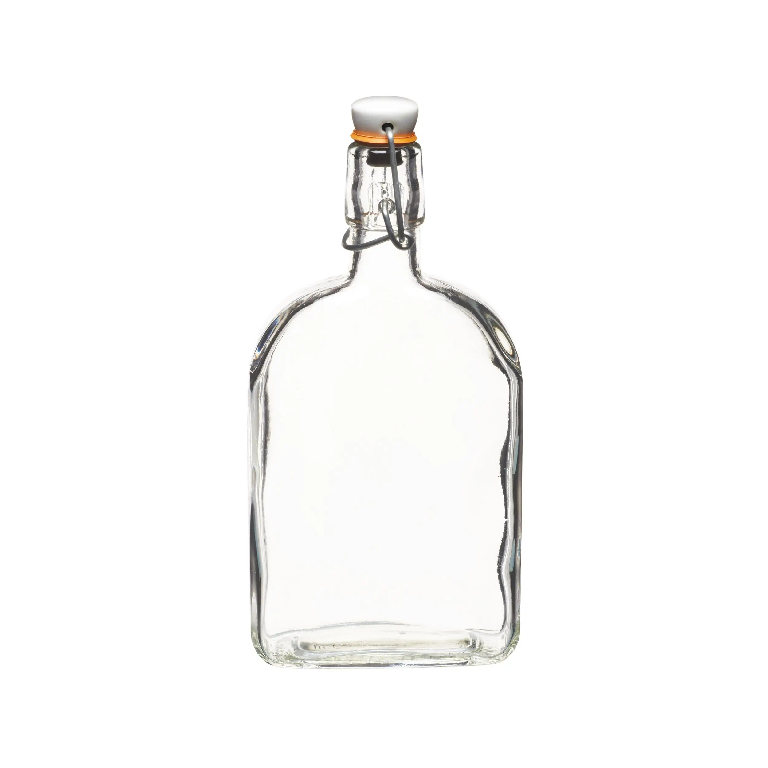 Home Made Glass Bottle for Geneva with Stopper, Glass, 500 ml