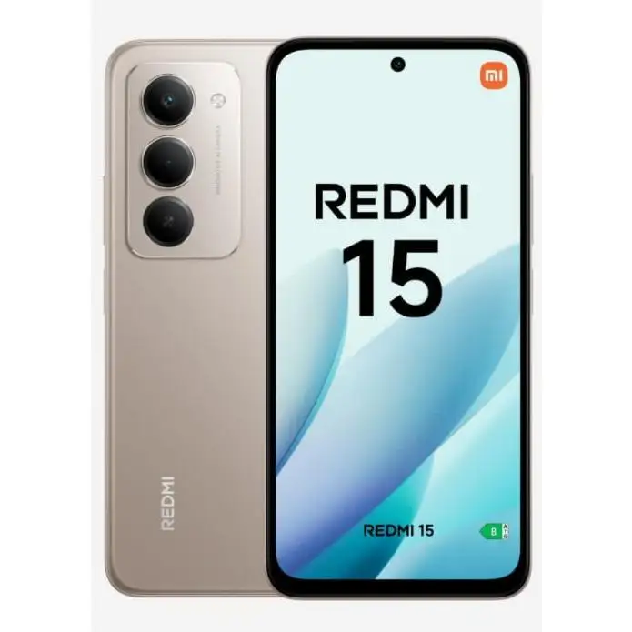 XIAOMI REDMI 15 6GB/128GB TITANIO DUAL SIM