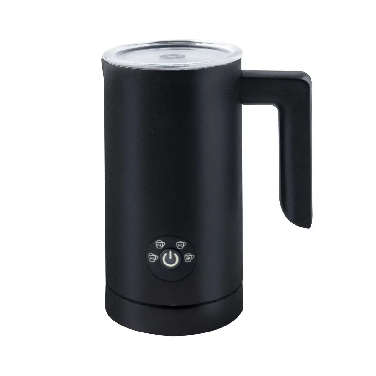 Espumador de Leche Küken Serie Black – 500W, 300ml (Acero Inox, Negro Mate)