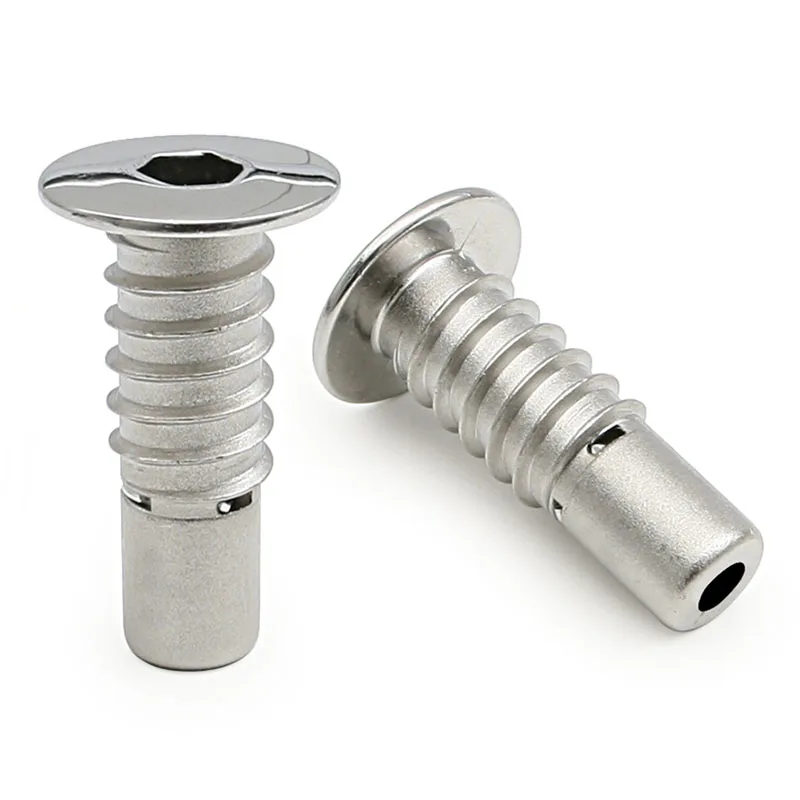CASQUILLO ZMK MECANISMO PARA SOFA ALLEN CAÑA PASANT ROSCA MADERA. CON EMBELLECEDOR CROMO