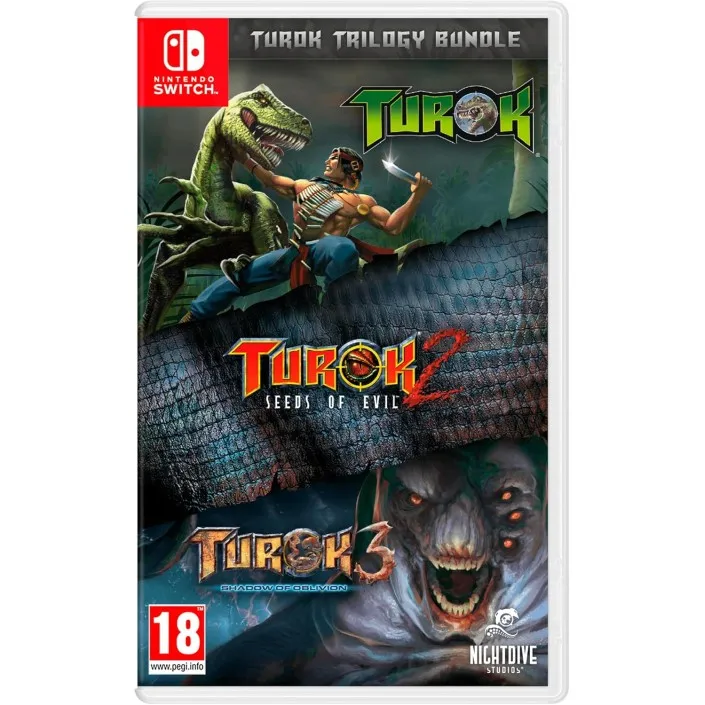 Juego Turok Trilogy Bundle para Nintendo Switch PAL EU - Nuevo Original Precintado