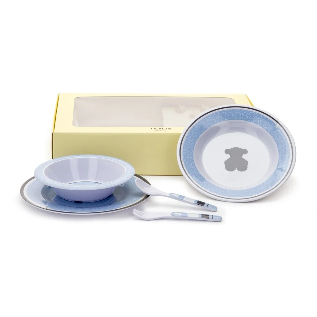 Vajilla Tous Baby Feeding Azul