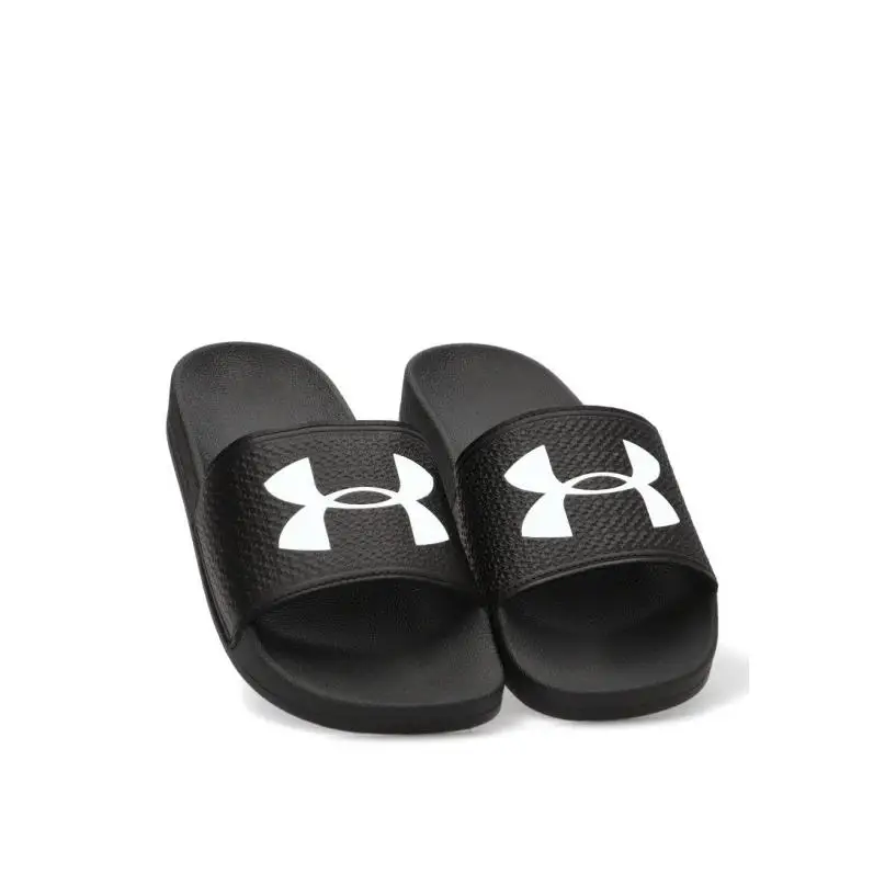 Chanclas Sandalias Playa Pala Under Armour - Hombre - Suela Plana - Modelo 6007527 - Color Negro