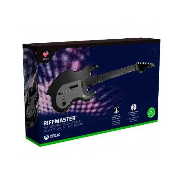 Chitarra con controller per chitarra wireless Riffmaster per Xbox