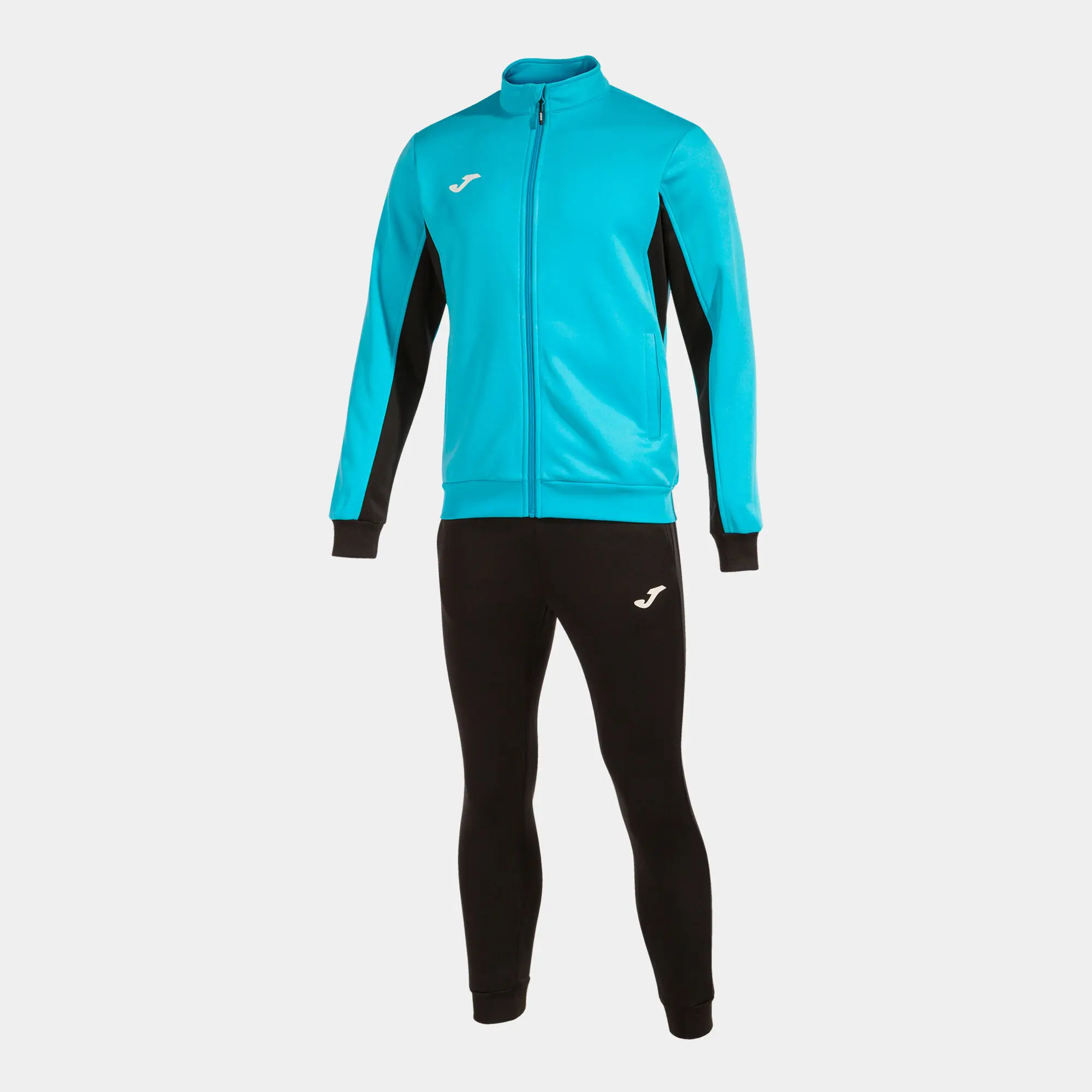 Joma Hombre Turquesa/Negro Chándal Derby 103120 Flúor 011 Confortable