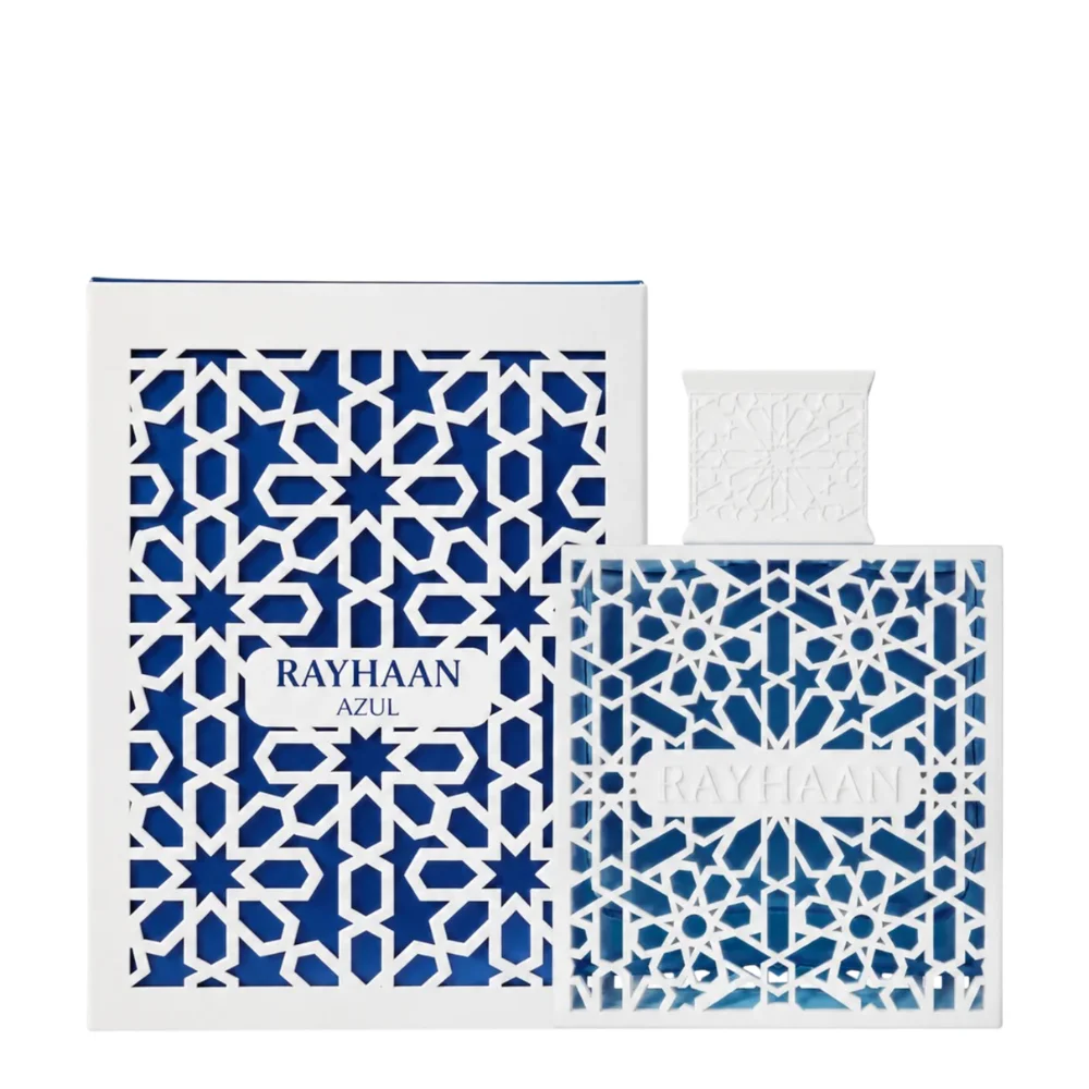 Rayhaan Azul Eau De Parfum Para Hombre 100 Ml - Imagen 3