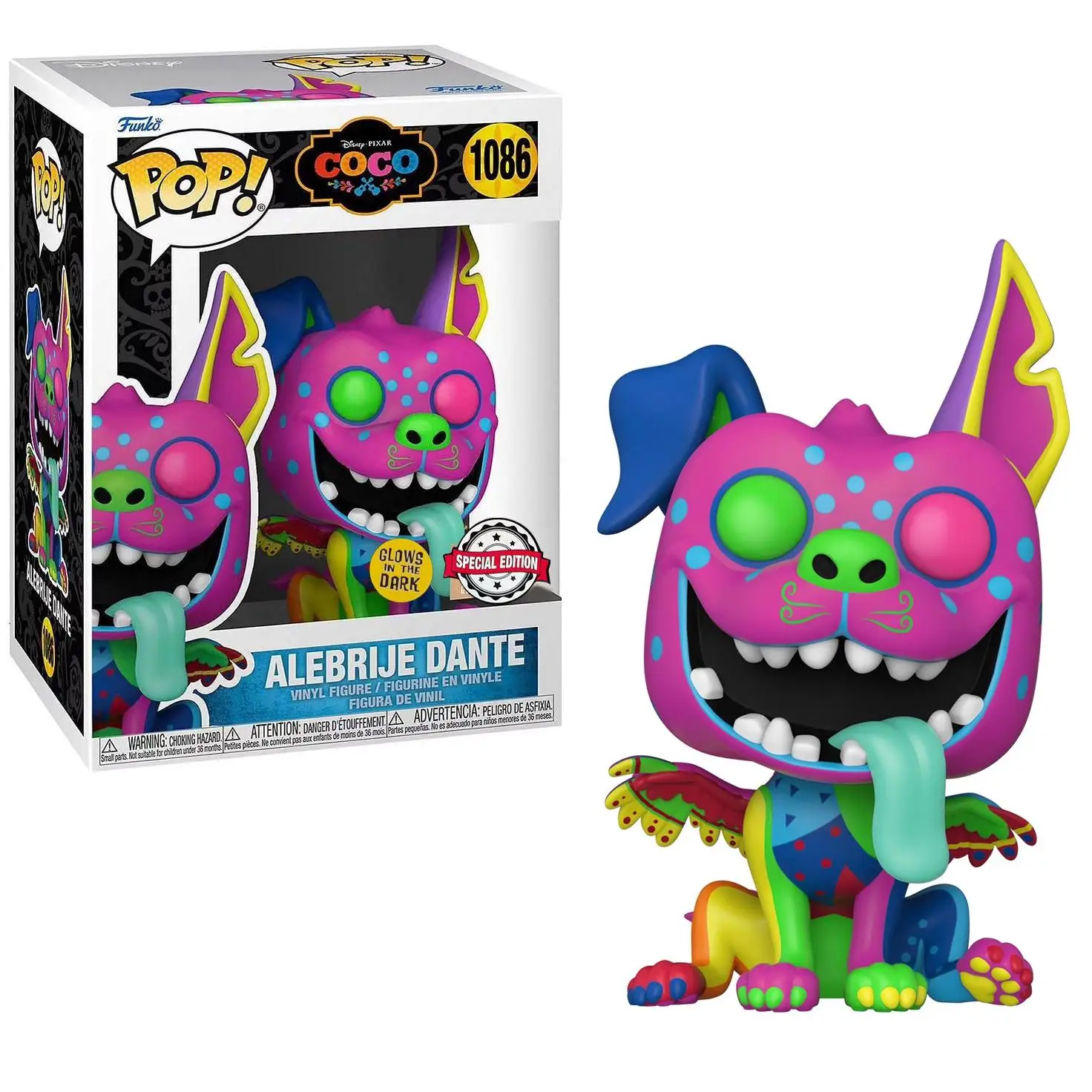 Funko Pop Coco Alebrije Dante Glow Special Edition 1086