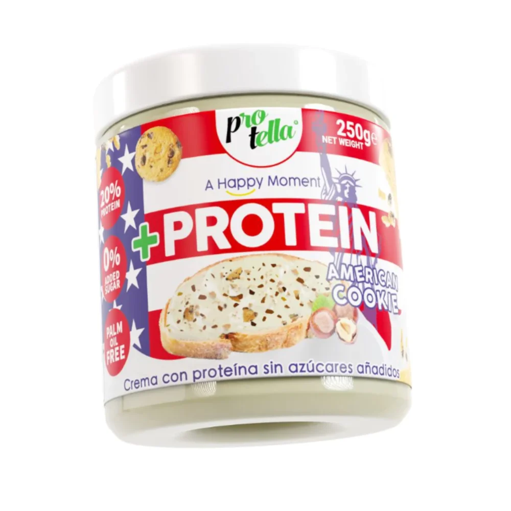 Protella Cream with Protein Without Added Sugars-250g Fit Food│Easy from Untar│Saludable│Without Palm Oil