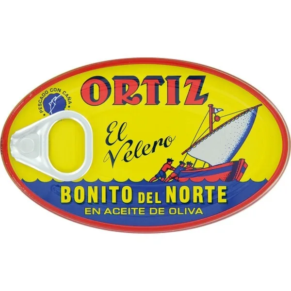 El Velero Ortiz - Bonito del Norte en Aceite de Oliva 5 Latas 112grs | Gourmet