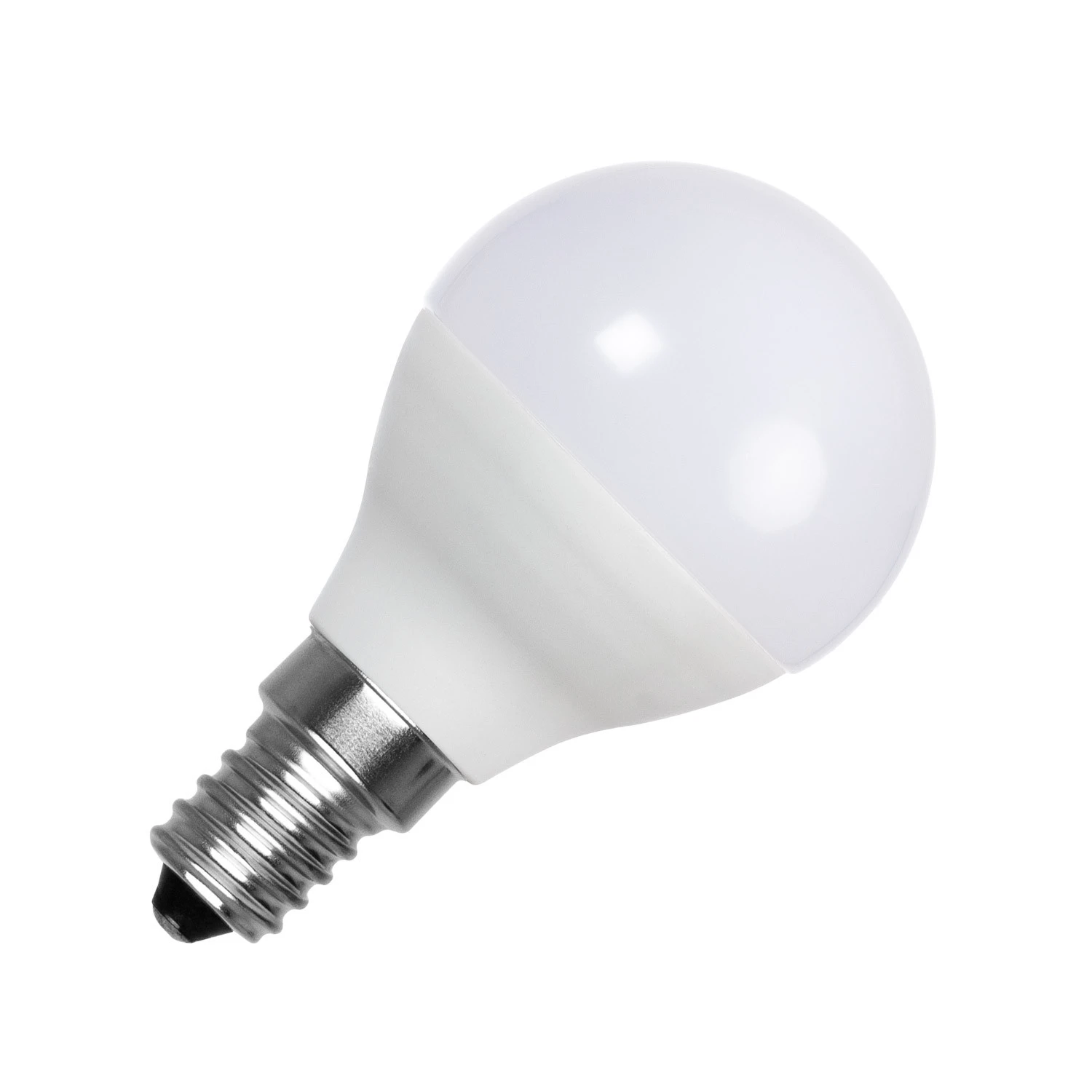 Ledkia Bombilla LED E14 6W 550 lm G45 No Flicker 2800K Blanco Cálido