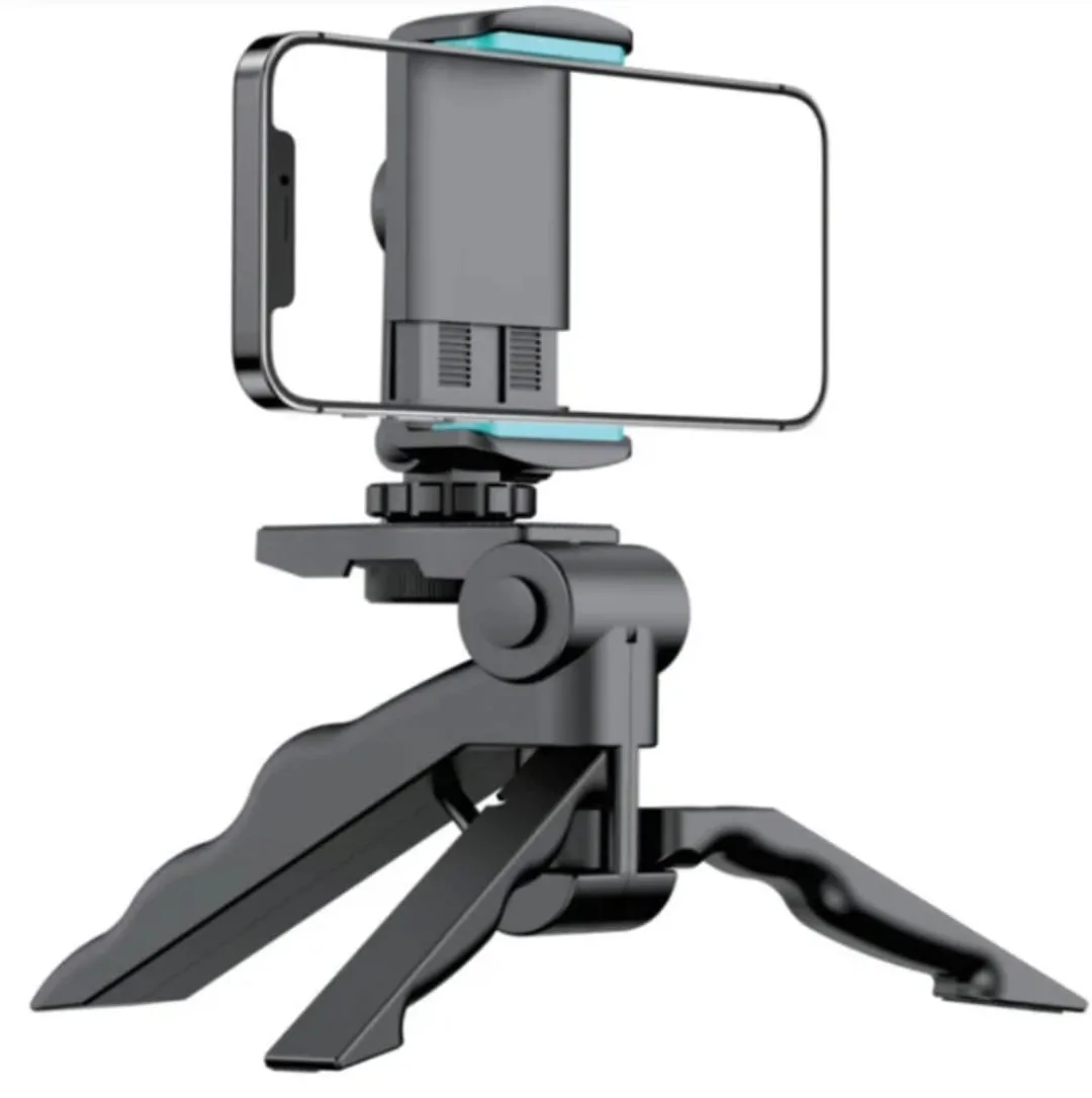 Mini Trípode para Teléfono, Soporte para móviles  - Ligero y Duradero adecuado para filmar, selfie ,live  - Ángulo Perfecto