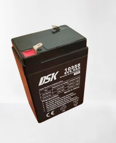 Battery lead DSK 10355 6V 4.5Ah technology sealed AGM