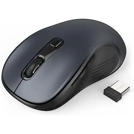 Ratón Inalámbrico Logitech, 1000 dpi, Ambidiestro, Compatible PC Mac Portátil (Negro)