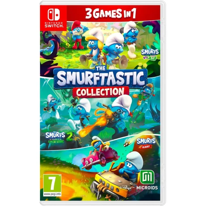 Juego Los Pitufos The Smurftastic Collection Standard Edition para Nintendo Switch PAL EU - Nuevo Original Precintado