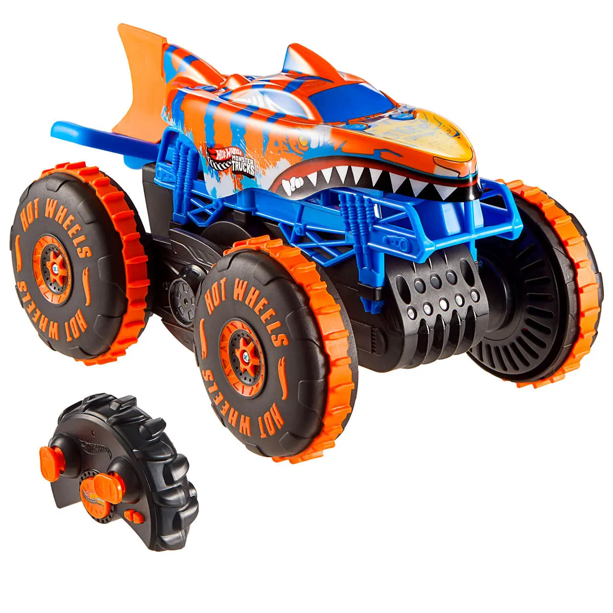 Hot Wheels Monster Truck Tiger Shark Escalador R/C