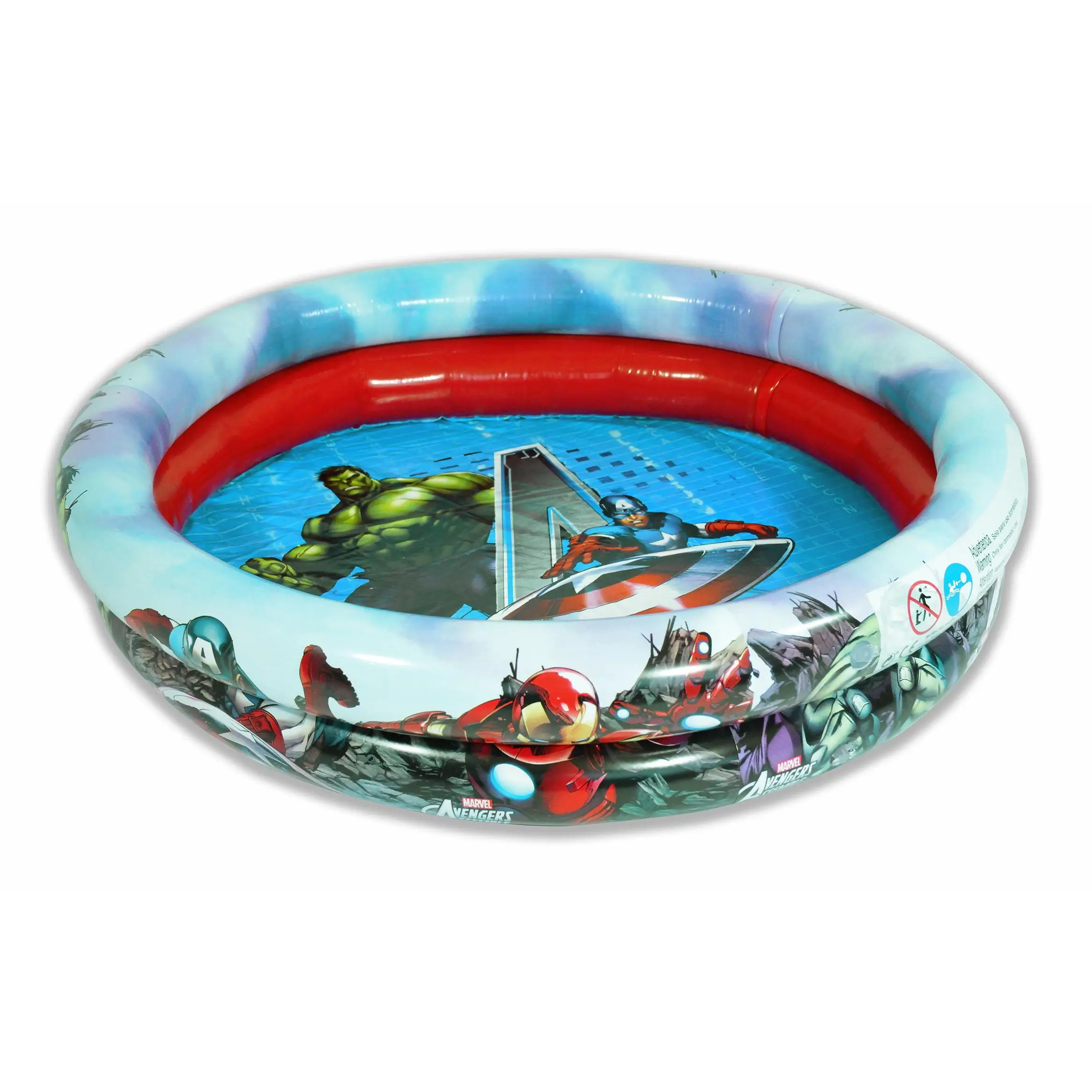 Piscina hinchable de 90 cm, con diseños exclusivos de Avengers (9726)