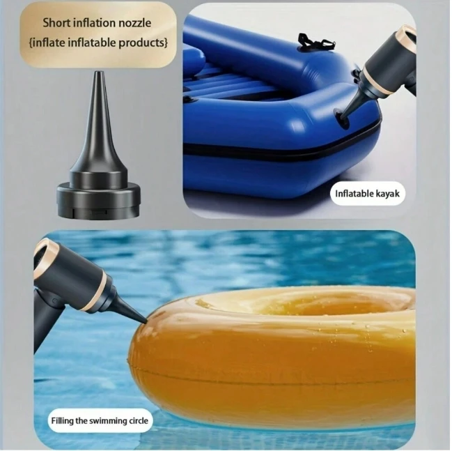 ENERFERO - Cordless Handheld Vacuum for Car, Portable Multifunctional 3-in-1 Vacuum for Car and Home, Strong Suction - handheld vacuum cleaner