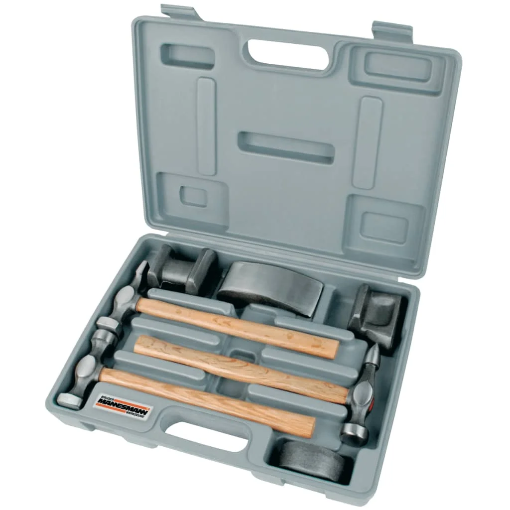 Brüder Mannesmann tool Set metal sheeting 7 pieces 20700