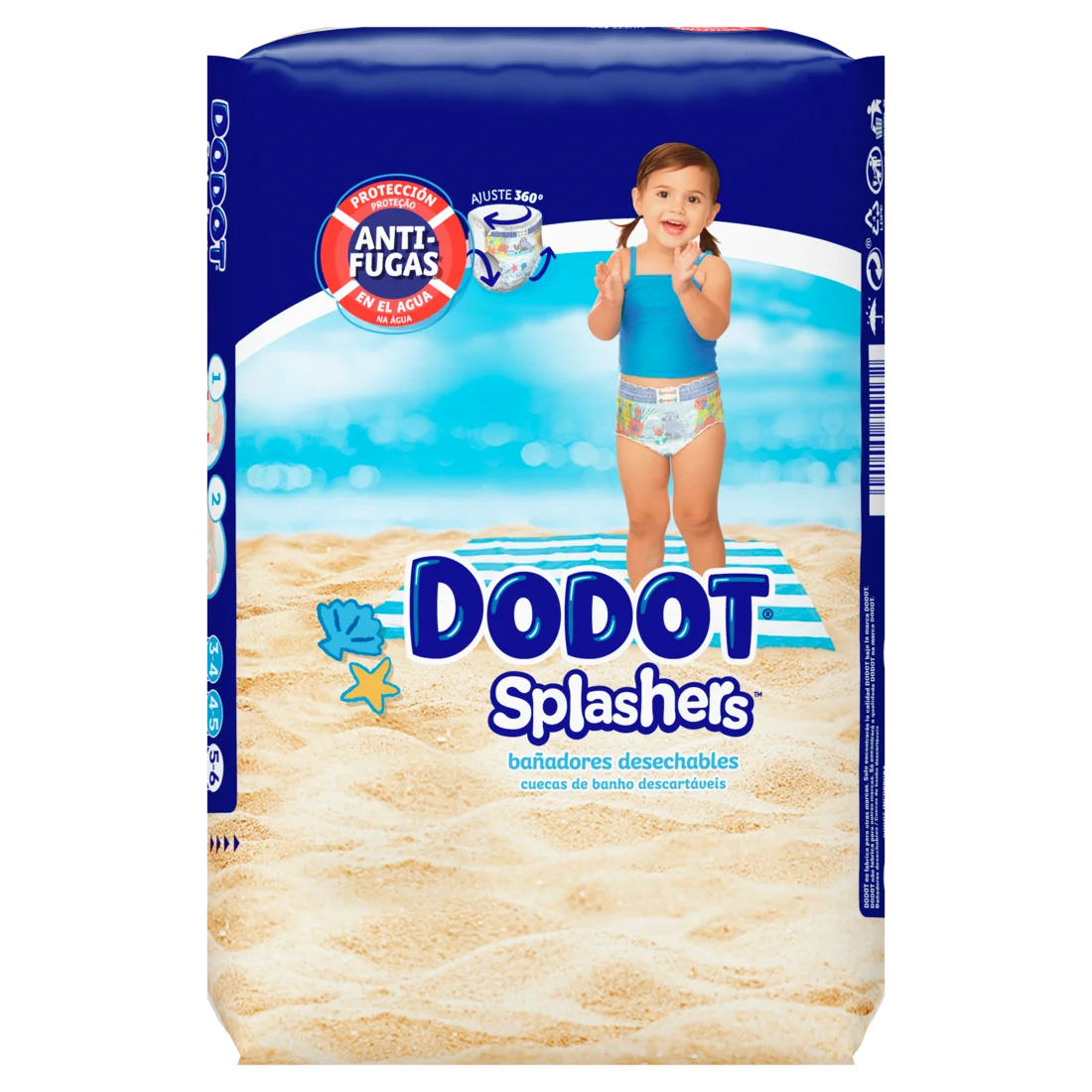 Dodot Splashers Baby Diapers – Sizes 3, 4, 5 for Just .16!