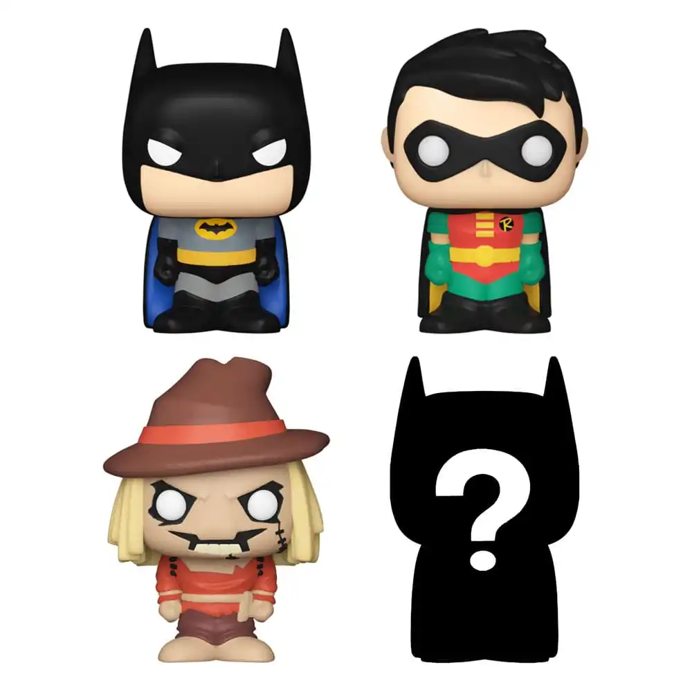 Pack de 4 Figuras Funko Batman 2,5 Cm - Colección Exclusiva