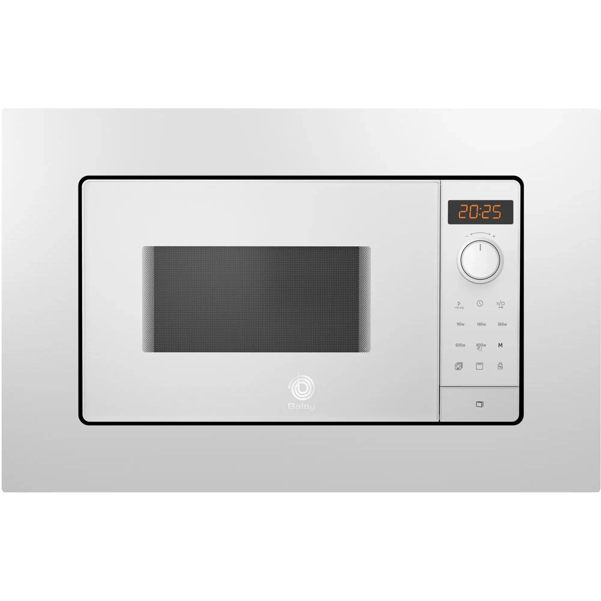 Balay 3CG6142B4 microondas Integrado Microondas con grill 20 L 800 W Blanco