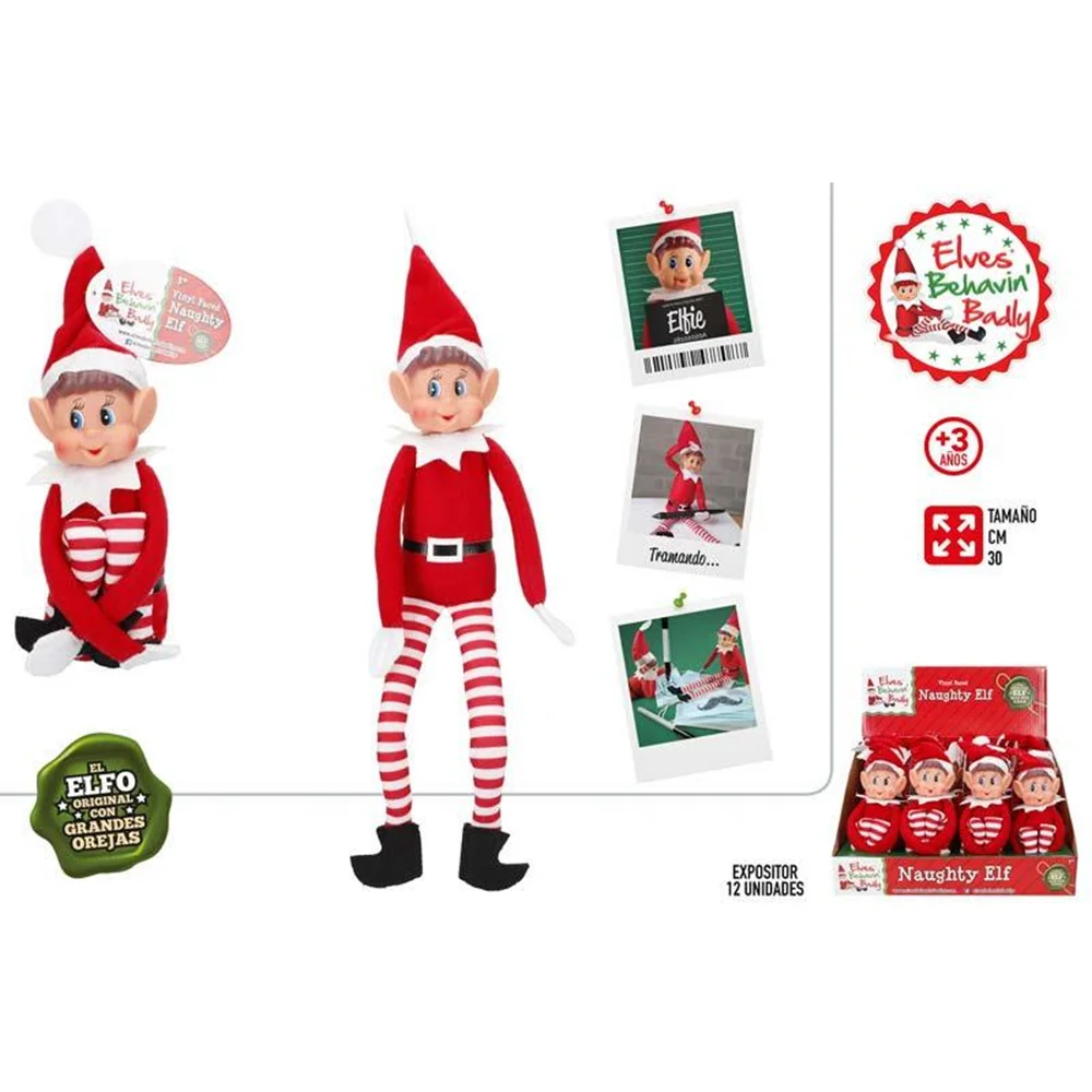 Naughty elf doll elfie 30 cm (color baby 46504) #2