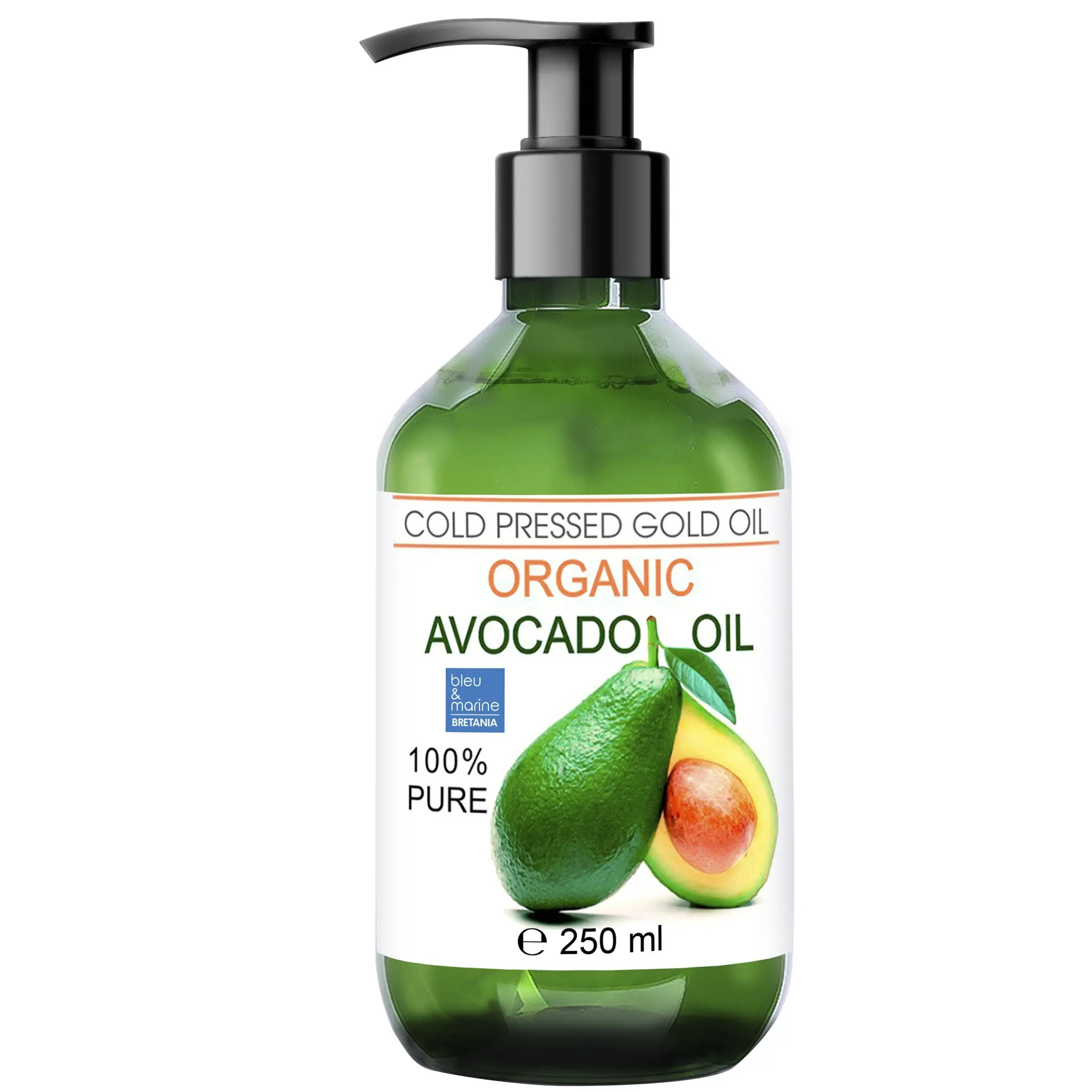 Bleu & Marine Bretania Aceite de Aguacate Puro y Ecológico | Antiarrugas y Contorno de Ojos